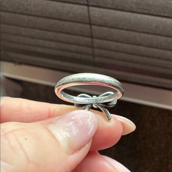 James Avery Sterling Bow Ring - Picture 6 of 6